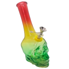 Calavera D&K de Vidrio Pyrex multicolor