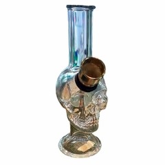 Mini bong vidrio transparente