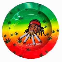 Cenicero redondo rasta jamaica