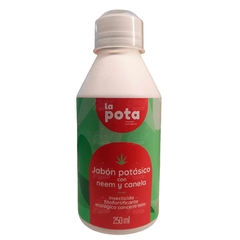 Jabon potasico neem y canela 250cc de La Pota