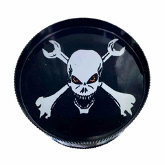 Picador metal 3 partes Calavera Negra Pirata - comprar online