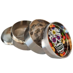 Picador 4 partes metal tapa hundida diseño color de calavera - comprar online