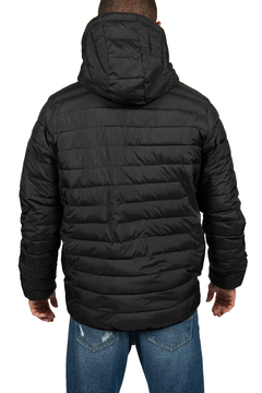 JAQUETA SCALY HOOD BLACK - comprar online