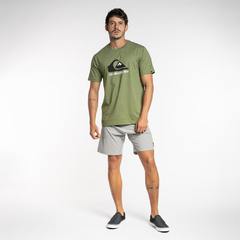 CAMISETA M/C FULL LOGO VERDE MILITAR MESCLA - comprar online