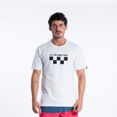 CAMISETA M/C FIVE BLOCK BRANCO