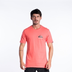 CAMISETA M/C OMNI LOGO VERMELHO CLARO