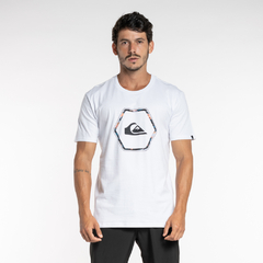 CAMISETA M/C PANEL BEACH BRANCO