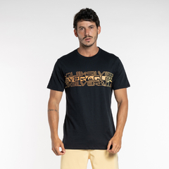 CAMISETA M/C WORD BLOCK PRETO