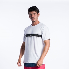 CAMISETA M/C NEW LINES BLOCK BRANCO - comprar online