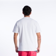 CAMISETA M/C FIVE BLOCK BRANCO - Dominasy