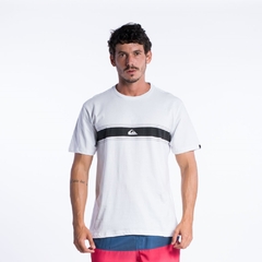 CAMISETA M/C NEW LINES BLOCK BRANCO