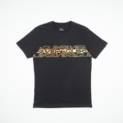 CAMISETA M/C WORD BLOCK PRETO - loja online