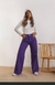 wide leg violet