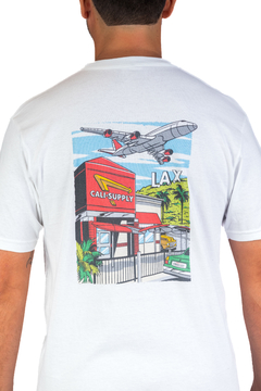 Camiseta In n Out Cali Supply Branca na internet
