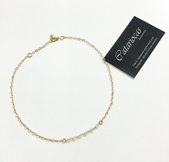 Choker Gold Cristais