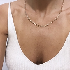 Colar/Choker Elos Retangulares - loja online