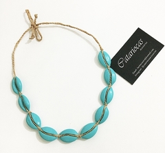 Choker Búzios Turquoise