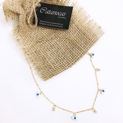 Choker Olhinhos e Pontos de Luz - comprar online