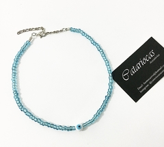 Choker Turquoise Olho Grego