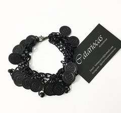 Pulseira Moedas Black