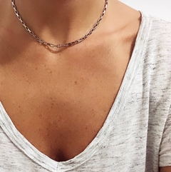 Choker Elos Quadradinhos - loja online