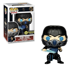 Funko Pop Sub Zero Glows In The Dark # 1057 Exclusive