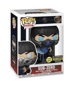 Funko Pop Sub Zero Glows In The Dark # 1057 Exclusive - comprar en línea