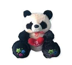 Panda de Peluche Cojin corazón