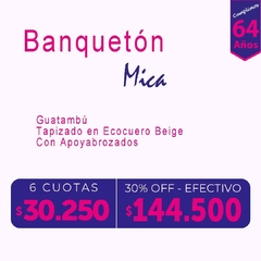 Banquetón Mica - comprar online