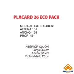 Placard Eco-pack 26 en internet