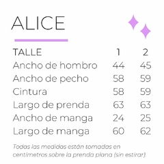 Chaqueta Alice - Isha