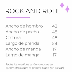 Remera Rock and Roll en internet