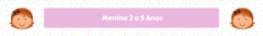 Banner da categoria Meninas 3 a 5 anos