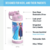 Garrafa Térmica Frozen Disney Infantil Thermos - 410ml na internet