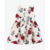 Vestido bebê godê vermelho Floral Carter's na internet