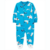 Macacão bebê de fleece urso polar azul Carter's