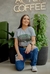 camiseta feminina e masculina, estampa digital, cem por cento algodão e desenho exclusivo