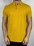 Camisa Aramis Polo Básica Piquet Amarelo Mango