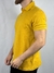 Camisa Aramis Polo Básica Piquet Amarelo Mango - comprar online