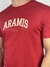 Camiseta Aramis Manga Curta Estampada Vermelha na internet