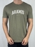 Camiseta Aramis Manga Curta Estampada Verde Militar