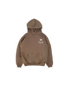 BASIC HOODIE MARRON - comprar online