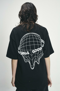 REMERA WORLDCHILLS NEGRA - GOODCHILLS.