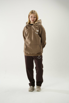 BASIC HOODIE MARRON en internet