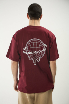 REMERA WORLDCHILLS BORDO