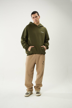 HOODIE WORLDCHILLS ARMY GREEN - tienda online