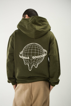 Imagen de HOODIE WORLDCHILLS ARMY GREEN