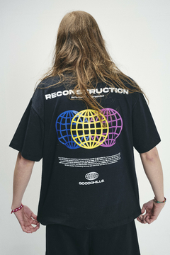 REMERA RECONSTRUCTION NEGRA