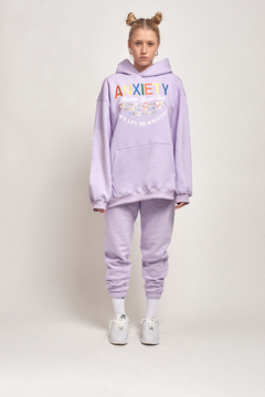 HOODIE ANXIETY LILA en internet