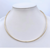 Choker Aro Slim Banhado Ouro 18k